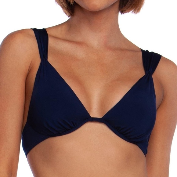 Trina Turk Convertible Roll Down High Waist Bikini - Picture 2 of 7